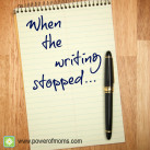 With journals, you just have to start where you are. www.powerofmoms.com